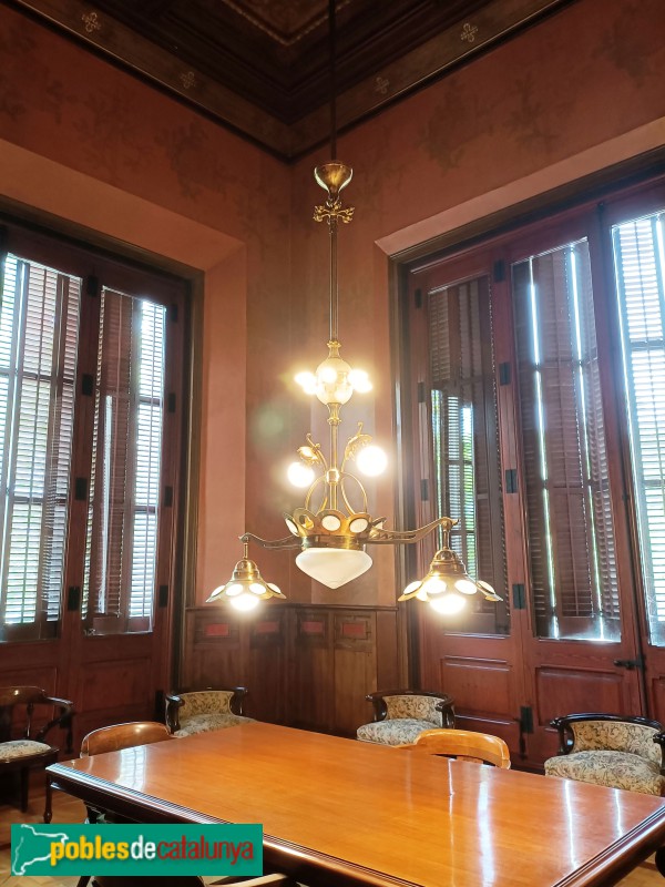 Barcelona - Palau de Justícia. Sala dels Advocats (Foto: Anna Corcoll, 2025) Barcelona - Palau de Justícia. Sala dels Advocats