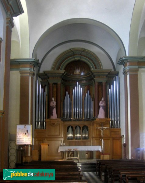 Collbató - Orgue, església Sant Corneli