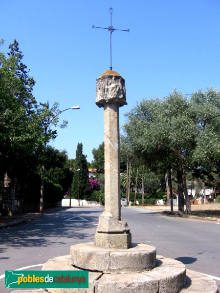 Castelldefels - Creu de terme de Can Vinyes