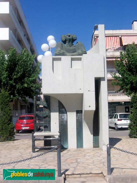 Cubelles - Monument a Charlie Rivel - PdC 2006