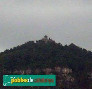 El Puig de la Creu en dia de tormenta