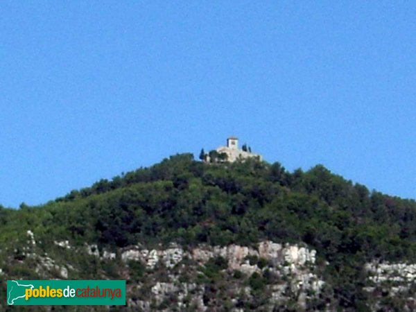 El Puig de la Creu, vist des de Can Palau