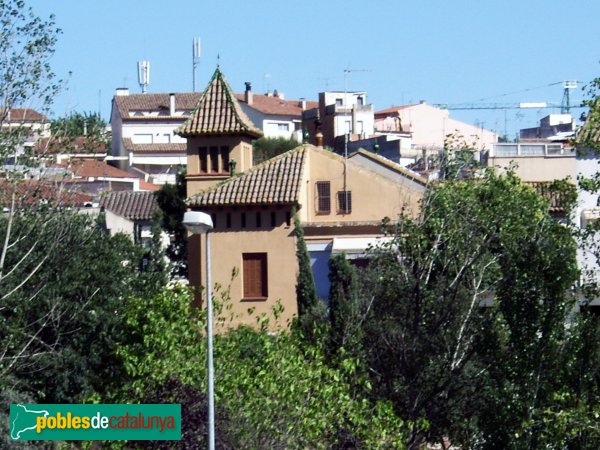 Torre Pujol, vista posterior