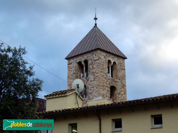 Campanar, vist des de l'església