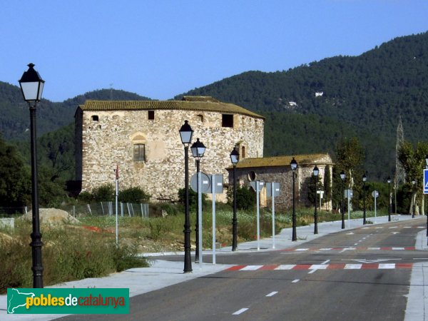 El Castell vist des del carrer de Climent Humet