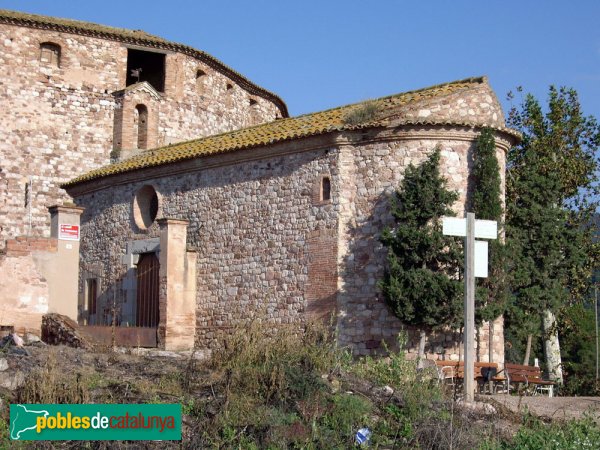 Ermita de Sant Jaume (del castell), absis (Foto: Joan Sánchez Sabé, 2006) Ermita de Sant Jaume (del castell), absis