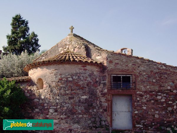 Absis de l'ermita, vist des del camí