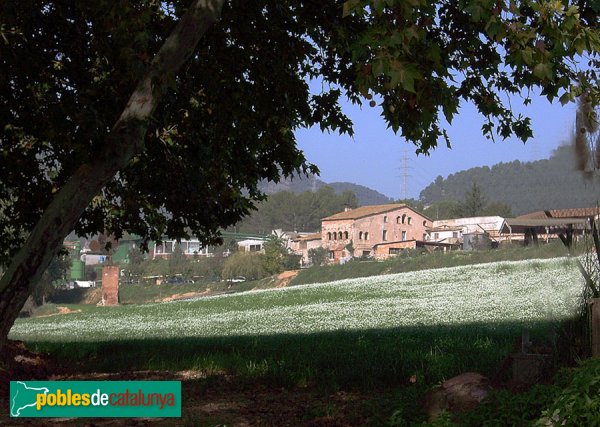 Can Ramoneda, vista des de Can Guixé