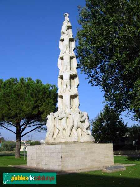 El Vendrell - Monument als castellers