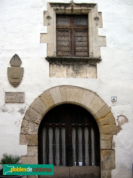L'Arboç - Casa de l'abat Escarré (Foto: Albert Esteves, 2006) L'Arboç - Casa de l'abat Escarré