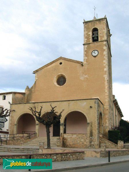 Sant Jaume dels Domenys - Església