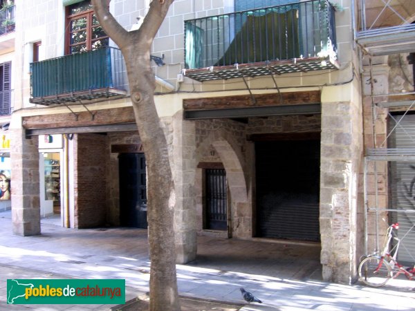 Barcelona - Casa porxada de Sant Agustí Vell