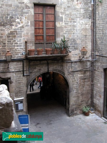 Barcelona - Palau dels Cervelló (Foto: Albert Esteves, 2006) Barcelona - Palau dels Cervelló