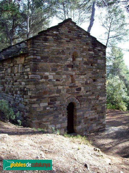 Ermita de Sant Vicenç de Verders, façana principal