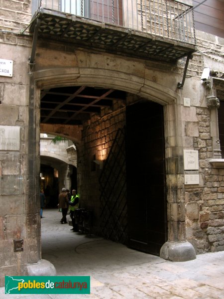 Barcelona - Carrer Montcada - Palau Aguilar