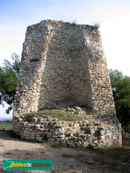 Banyeres del Penedès - Castell (Foto: Albert Esteves, 2006) Banyeres del Penedès - Castell