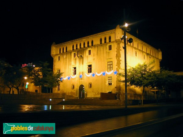 Pallejà - Castell, nocturn (Foto: Albert Esteves, 2006) Pallejà - Castell, nocturn