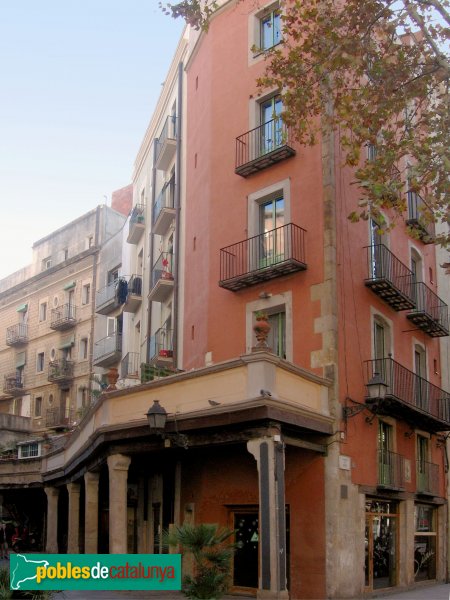 Barcelona - Porxos del carrer del Rec