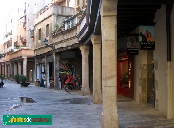 Barcelona - Porxos del carrer del Rec