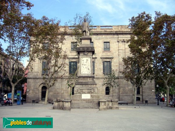 Barcelona - Monument a Antonio López (Foto: Albert Esteves, 2006) Barcelona - Monument a Antonio López