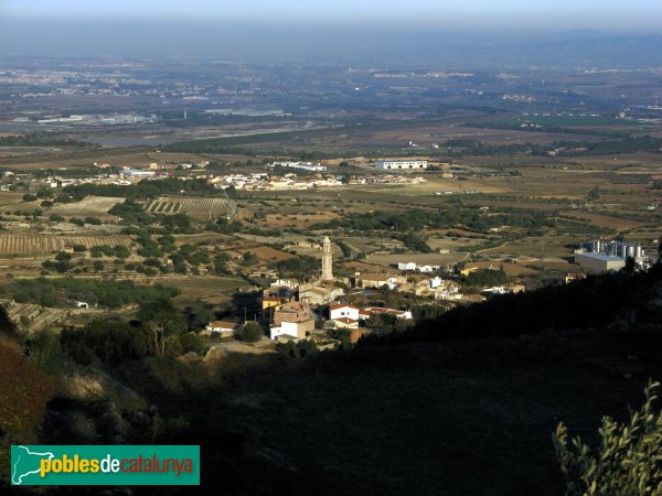 Albinyana - Panoràmica des de Sant Antoni