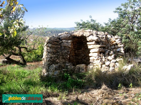 Barraca de vinya - La Bisbal del Penedès (Foto: Albert Esteves, 2006)