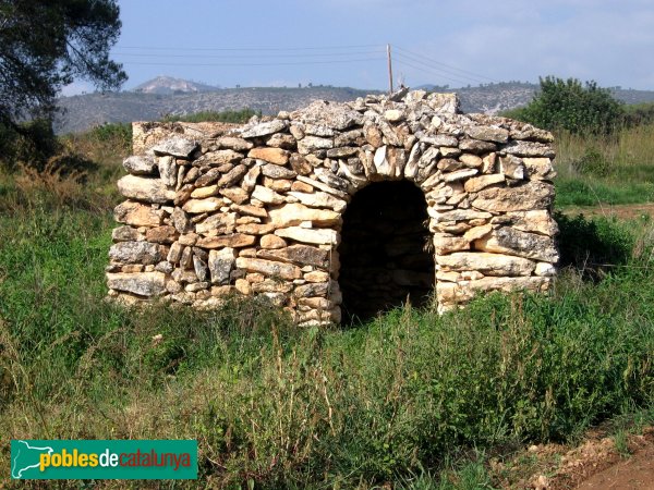 Barraca de vinya - La Bisbal del Penedès (Foto: Albert Esteves, 2006)