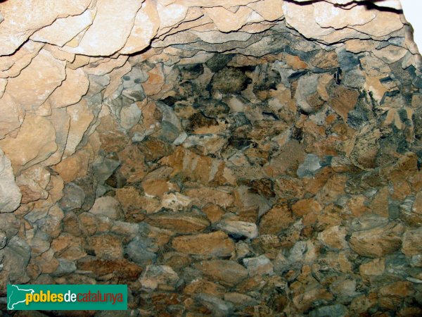 Barraca de vinya - Santa Oliva (Foto: Albert Esteves, 2006)