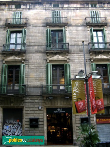 Barcelona - Palau Castanyer, abans de la reforma