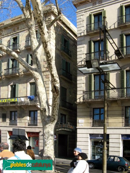 Barcelona - Edificis del passatge de la Banca