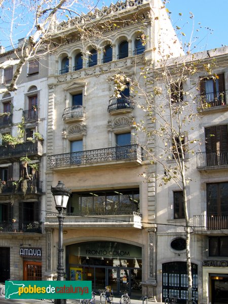 Barcelona - Casa Napoleó (Frontó Colom)