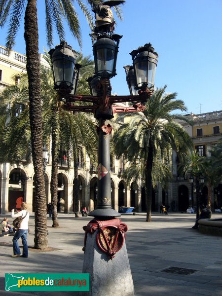 Barcelona - Fanals Plaça Reial