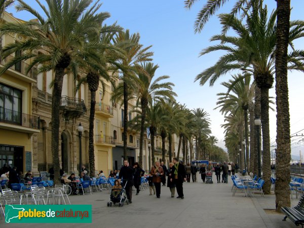 Badalona - La Rambla (Foto: Albert Esteves, 2007) Badalona - La Rambla