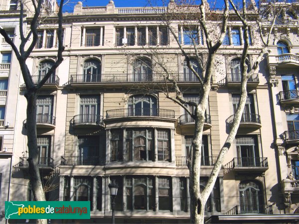 Barcelona - Casa Manuela Xiqués (Rambla, 126)