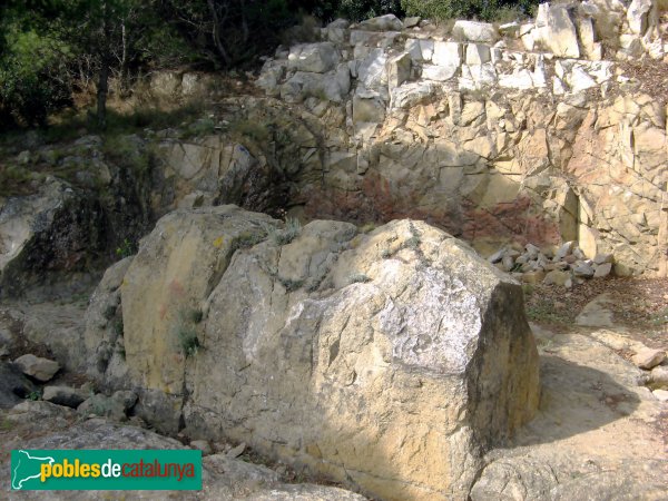 Badalona - Poblat ibèric turó de Boscà (Foto: Albert Esteves, 2007) Badalona - Poblat ibèric turó de Boscà