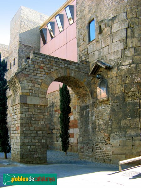 Barcelona - Arrencada de l'aqüeducte (Foto: Albert Esteves, 2007) Barcelona - Arrencada de l'aqüeducte