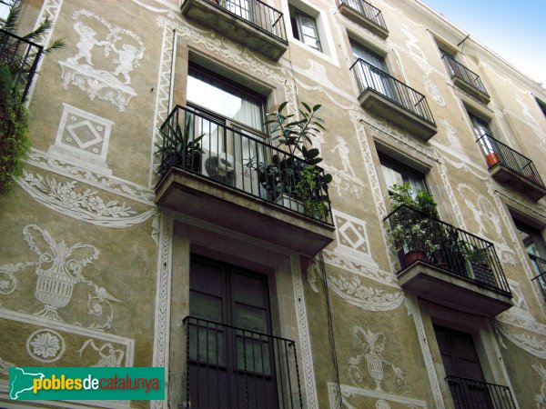 Barcelona - Casa de l'Arc de Santa Eulàlia (Foto: Albert Esteves, 2007) Barcelona - Casa de l'Arc de Santa Eulàlia