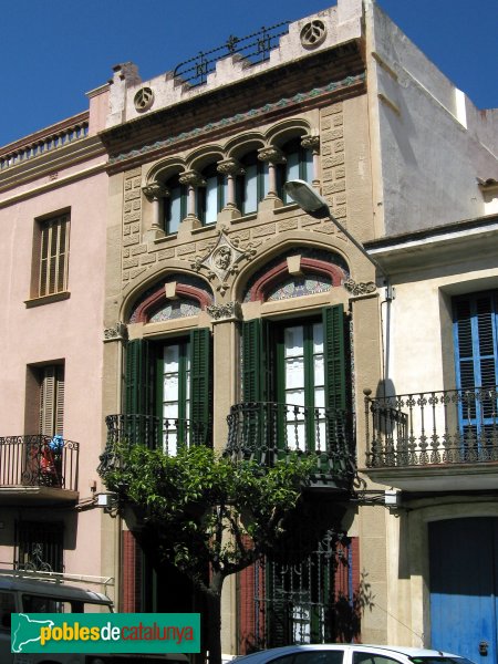El Masnou - Casa Bassegoda i Amigó (Foto: Albert Esteves, 2007) El Masnou - Casa Bassegoda i Amigó