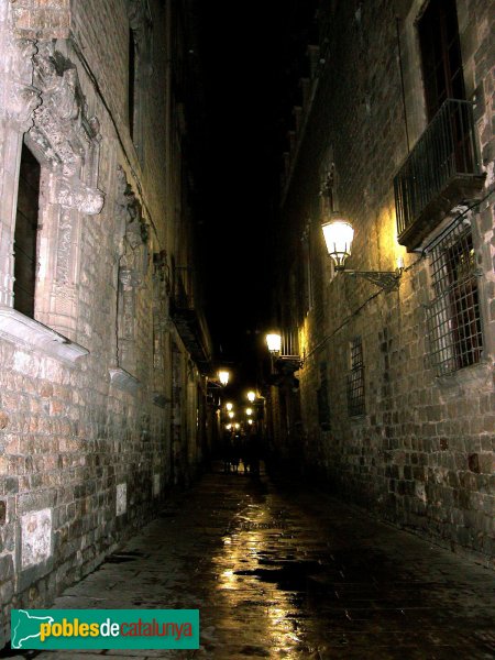 Barcelona - Carrer Montcada (Foto: Paqui Sánchez, 2007) Barcelona - Carrer Montcada