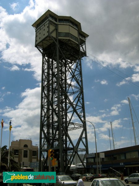 Barcelona - Torre de Sant Sebastià (Foto: Albert Esteves, 2007) Barcelona - Torre de Sant Sebastià