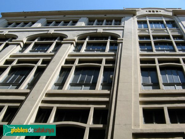 Barcelona - Magatzems El Siglo, façana Tallers