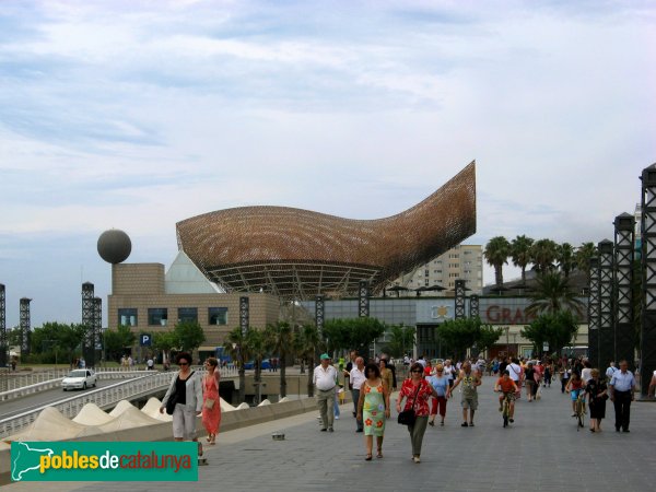 Barcelona - Peix Daurat (Foto: Albert Esteves, 2007) Barcelona - Peix Daurat
