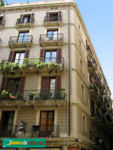 Barcelona - Elisabets, 1 (Foto: Albert Esteves, 2007) Barcelona - Elisabets, 1