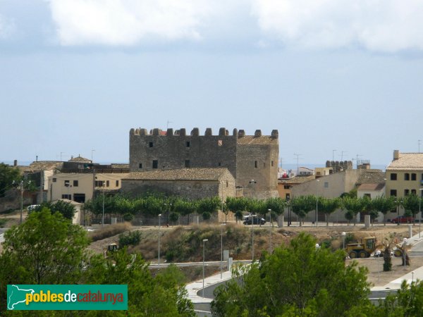 Creixell - castell (Foto: Albert Esteves, 2007) Creixell - castell