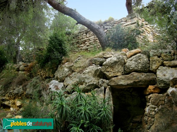 La Pobla de Montornès - Ruïnes del castell