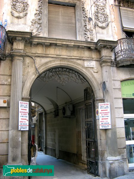 Barcelona - Hospital, 99 (Foto: Albert Esteves, 2007) Barcelona - Hospital, 99