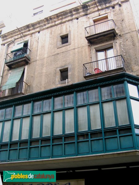 Barcelona - Nou de la Rambla, 6, abans de la restauració