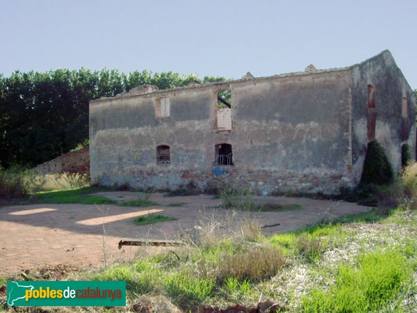 Can Capella, edifici afegit al costat, amb l'era