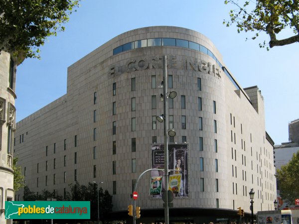 Barcelona - El Corte Inglés (Foto: Albert Esteves, 2007) Barcelona - El Corte Inglés