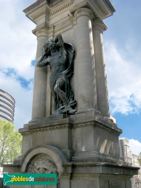 Barcelona - Plaça Catalunya - Hèrcules (Antoni Parera) (Foto: Albert Esteves, 2007) Barcelona - Plaça Catalunya - Hèrcules (Antoni Parera)